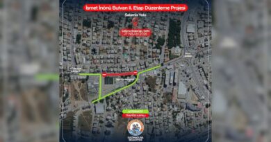 Sakarya kavşağı ile Zorbalar Sokak dönüşü arasındaki güzergâh yarından itibaren trafiğe kapatılacak