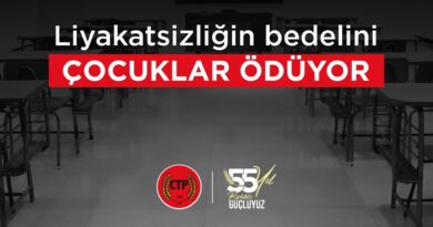CTP: Liyakatsizliğin bedelini çocuklar ödüyor