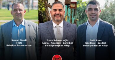 CTP Genel Sekreteri Kişi, üç yeni belediye başkan adayını açıkladı