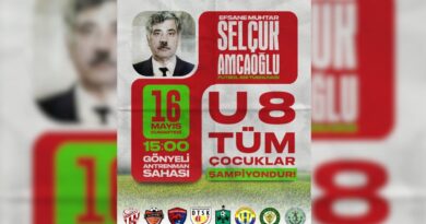 Selçuk Amcaoğlu anısına U8 futbol turnuvası düzenleniyor