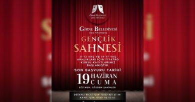 “Gençlik Sahnesi” kurs programı ve “3D Heykel Seramik Atölyesi” kayıtları başladı
